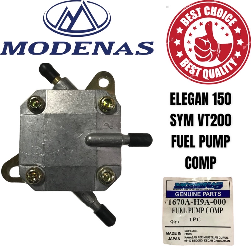MODENAS ELEGAN150 / 200 SYM VT200 FUEL PUMP ASSY MINYAK PUMP ENGINE OIL PUMP ENGINE OIL PUMP KIT