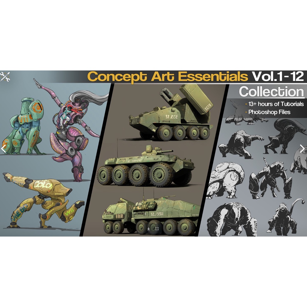 Concept Art Essentials Vol 2 Free Tutorial On Behance vrogue.co