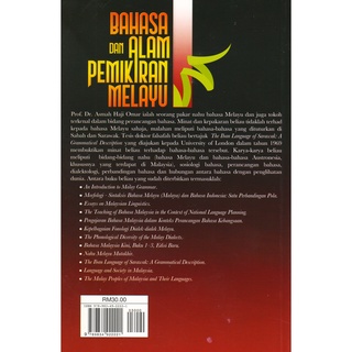 Bahasa Dan Alam Pemikiran Melayu - Asmah Haji Omar | Shopee Malaysia