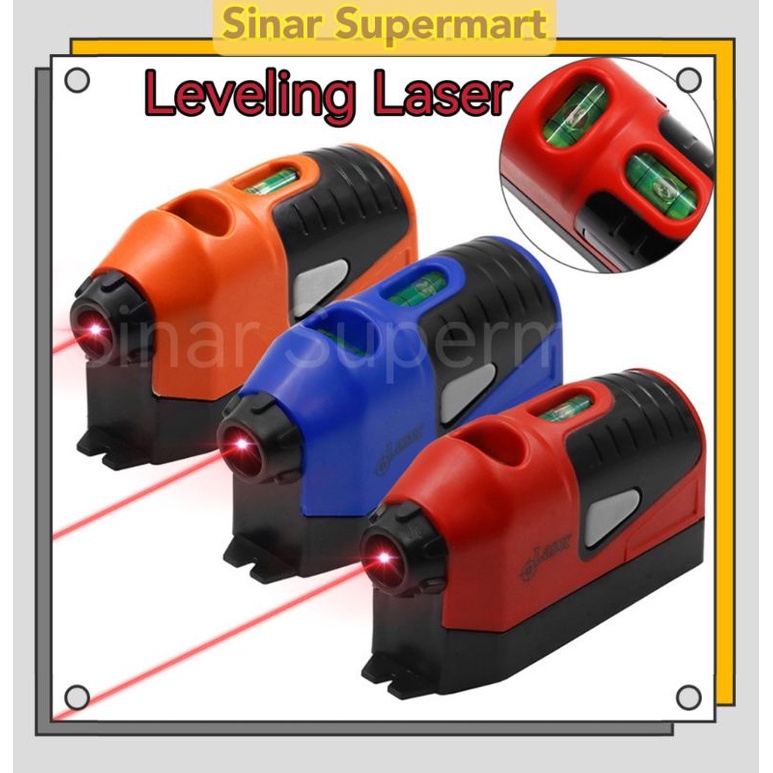 Mini Home Use Leveling Laser Straight Line Vertical Line Shopee Malaysia