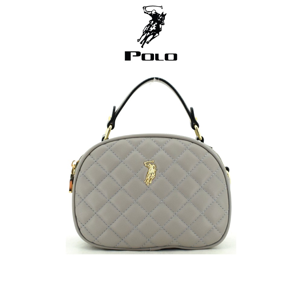 Polo Women Sling Bag Grey Phry80250 Beg Tangan Wanita Shopee Malaysia