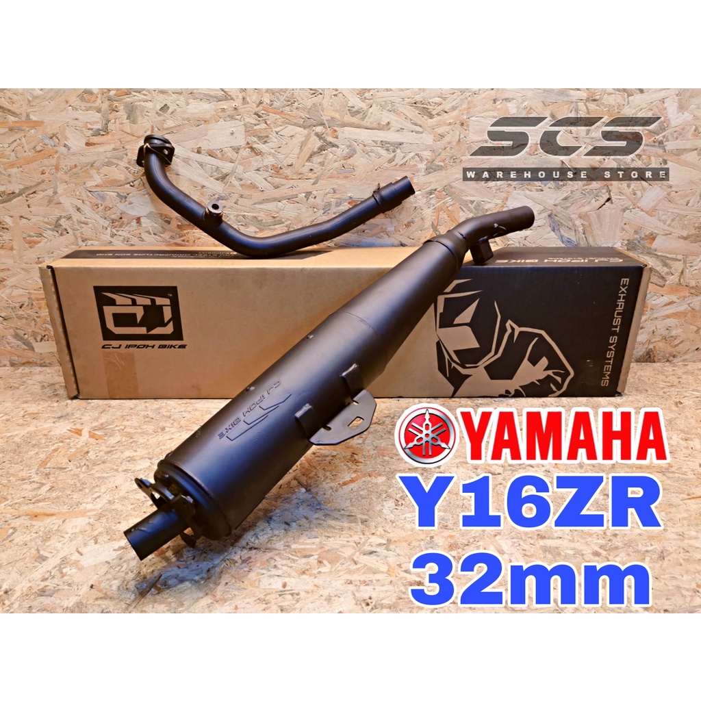 Exhaust CJipoh CJ Ipoh Motor Yamaha Y16ZR Ekzos Full System Standard Cutting Y16 Accessories S Flow Honda RS150 RS 150