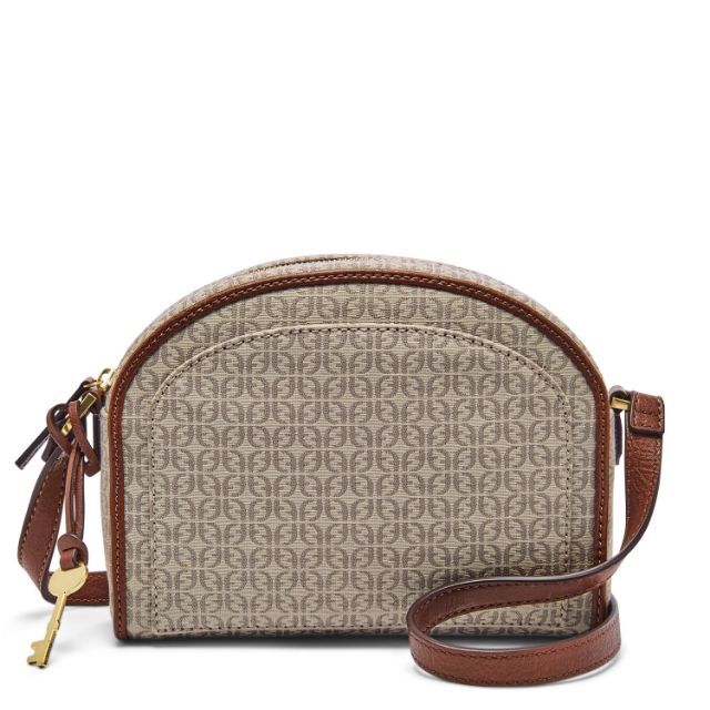 fossil chelsea crossbody tan