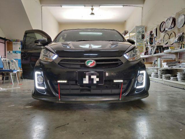 Perodua Myvi Lagi Best 2011 daytime running light fog lamp 