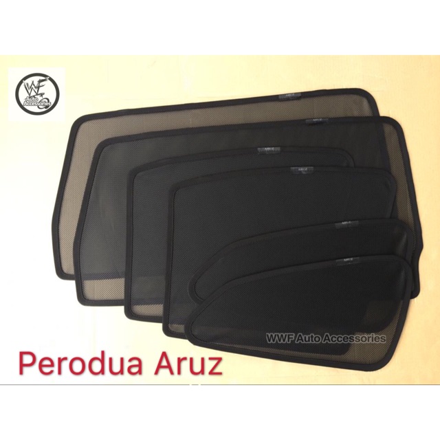 Perodua Aruz Sun Shade Magnet / Sunshade Magnetic  Shopee 