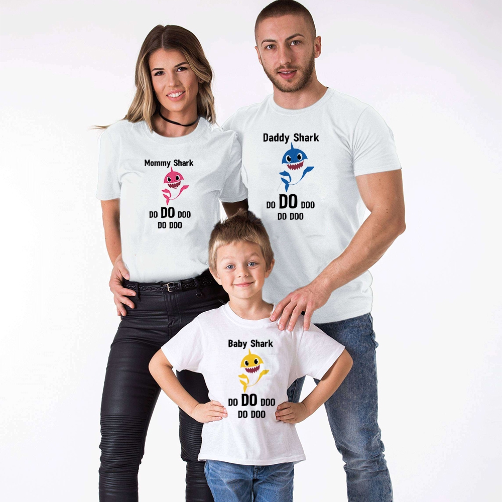 mommy shark daddy shark shirts 