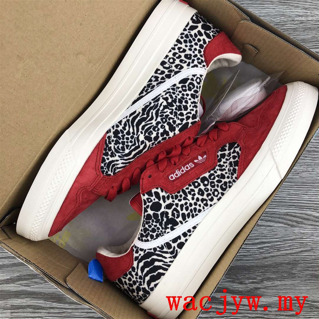 leopard print adidas continental