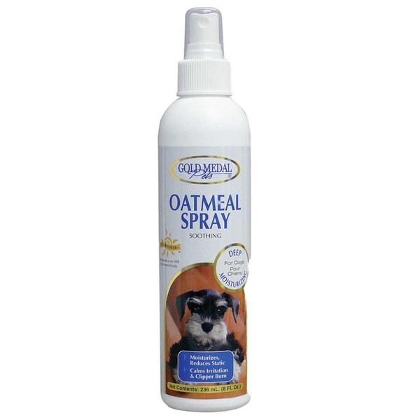 Gold Medal Pets Oatmeal Soothing Skin Spray For Dogs 236ml