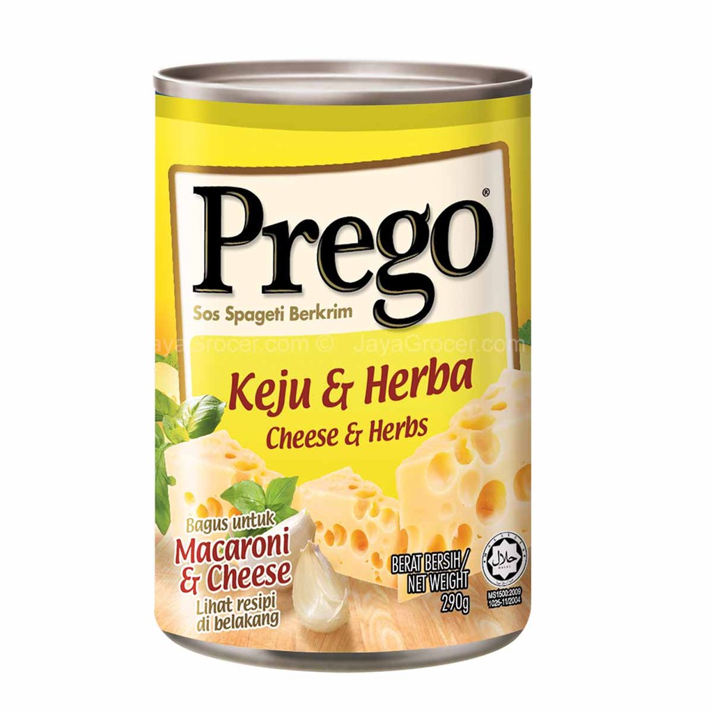 Prego Cheese Herbs Pasta Sauce 290g Shopee Singapore