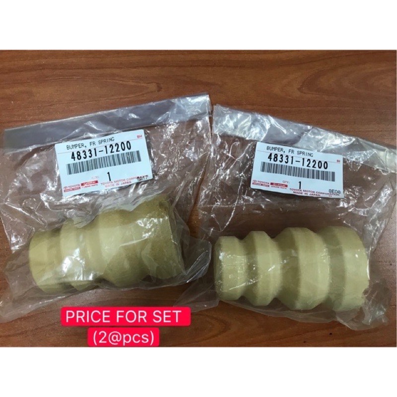 Original Toyota Altis Zze122 Zze121 2001 2007 Caldina 1 8cc Zzt241 Front Absorber Bush Set 2 Pcs 48331 12200 Shopee Malaysia