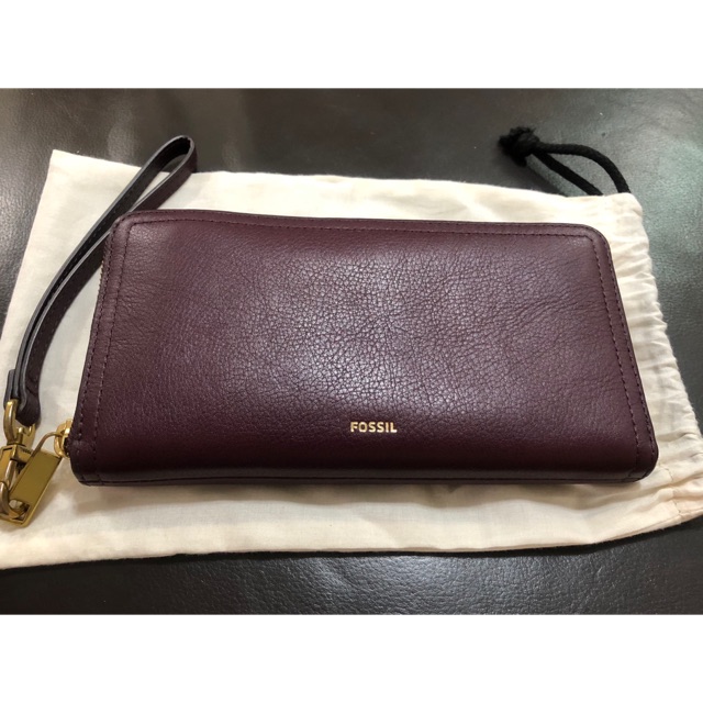 AUTHENTIC FOSSIL Women Wallet - RFI Flap clutch | Shopee Malaysia