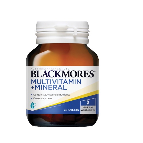 Blackmores Multivitamin Plus Mineral Tablets (30s) Shopee Malaysia