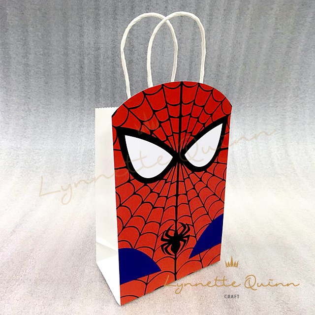 [READY STOCK] Advenger Spiderman Paper Bag Door Gift Goodies Bag Candy