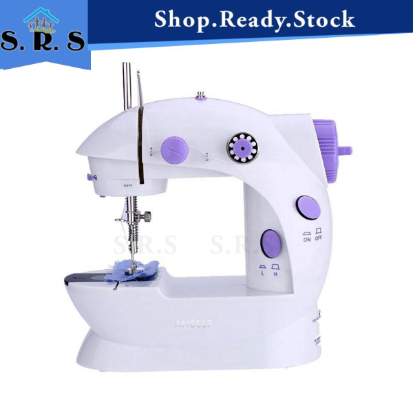 SRS_HOTSALES Mini Portable Sewing Machine Home Mesin Jahit Shopee