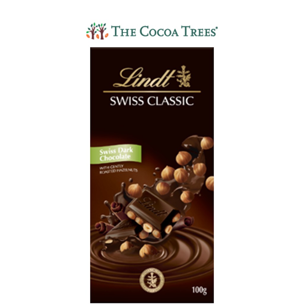 Lindt Swiss Classic Dark Chocolate 100g | Shopee Malaysia