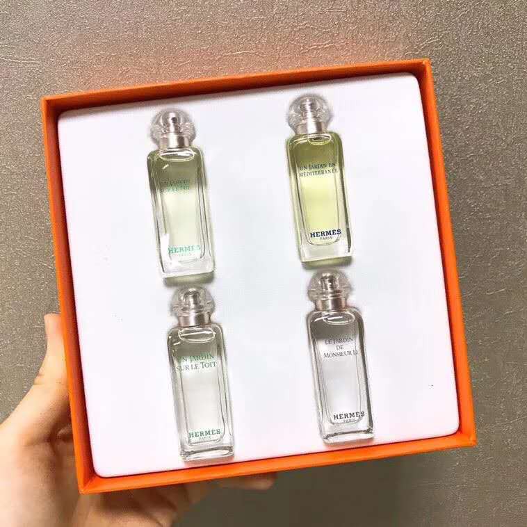 hermes garden perfume set