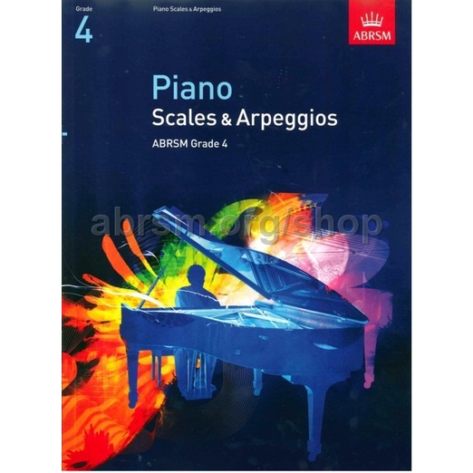 Piano Scale & Arpeggios Grade 4 Piano Music Book