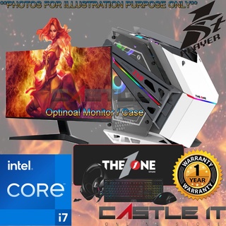 1st Player Intel Core i7 12700KF 3770 Nvidia RTX3060 GTX1660 GTX1650 GAMING DESKTOP PC CPU DOTA2 CSGO PUBG FORTNITE FIFA