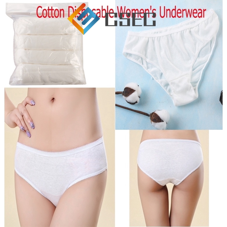 disposable cotton underwear for travel