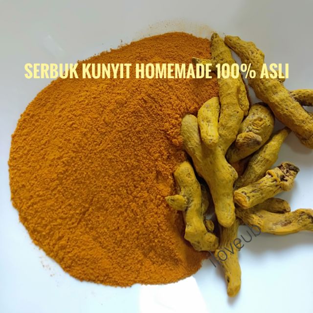 SERBUK KUNYIT HOMEMADE 100 PURE (50GM) Shopee Malaysia