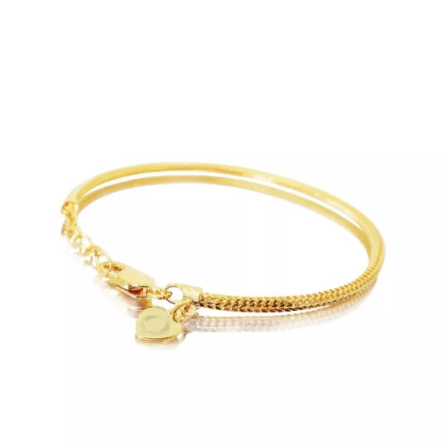 Gelang pandora bajet emas 916 | Shopee Malaysia