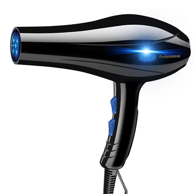 🎁KL STORE✨ _ Professional Hair Dryer - Dual Speed Strong Wind 2200W Quiet Beauty Saloo