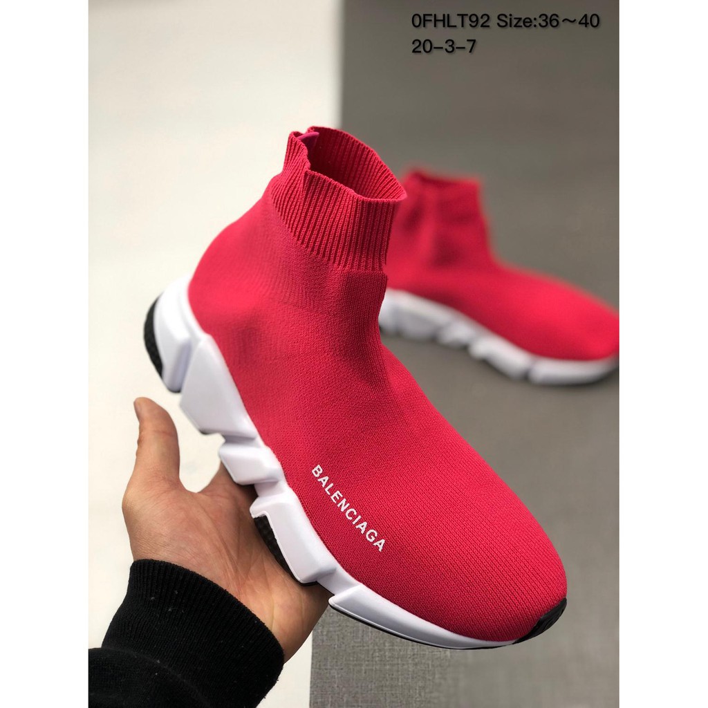 balenciaga speed trainer marron