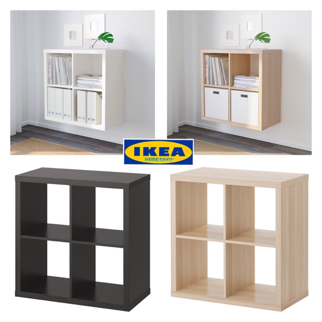  IKEA  KALLAX Storage Rack Rak  serbaguna  Rak  buku Shopee 