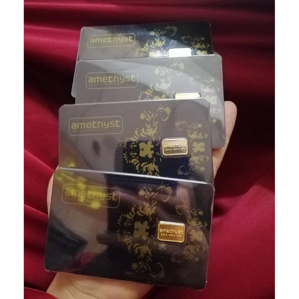 Gold Bar Jongkong Emas 1gram Shopee Malaysia