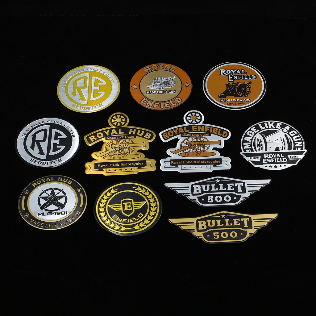 Motorcycle badges
