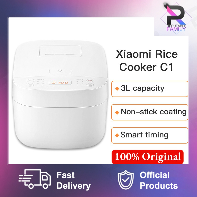 Xiaomi Mijia Smart Rice Cooker C1 No IH Induction Heating 3L 4L 1.5L 5L Cookware LED Display Automatic Cooker