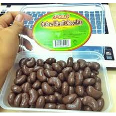 (BORONG RM13) 500g Apollo Cashew Biscuit Chocolate Choc Biskut Badam 1023T / Viral Egg Pudding/Fart Bag