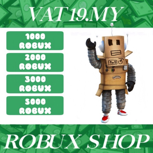 robux roblox limited cheapest 1000 shopee vat19 malaysia rm