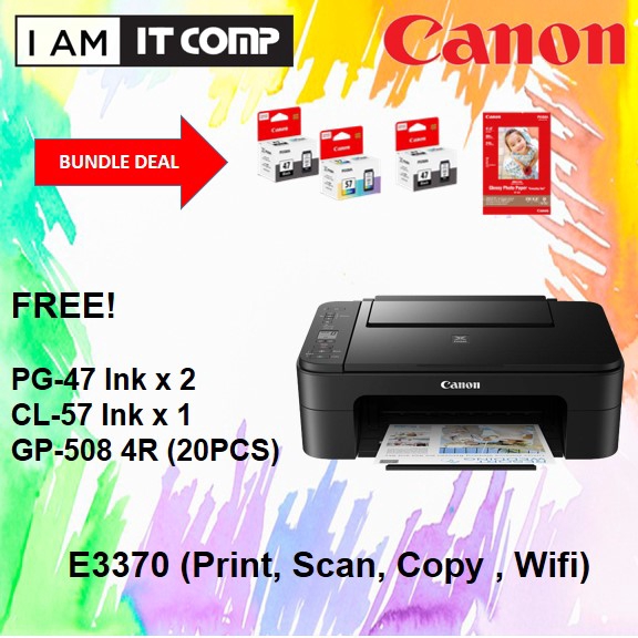 canon e3370 printer cartridge