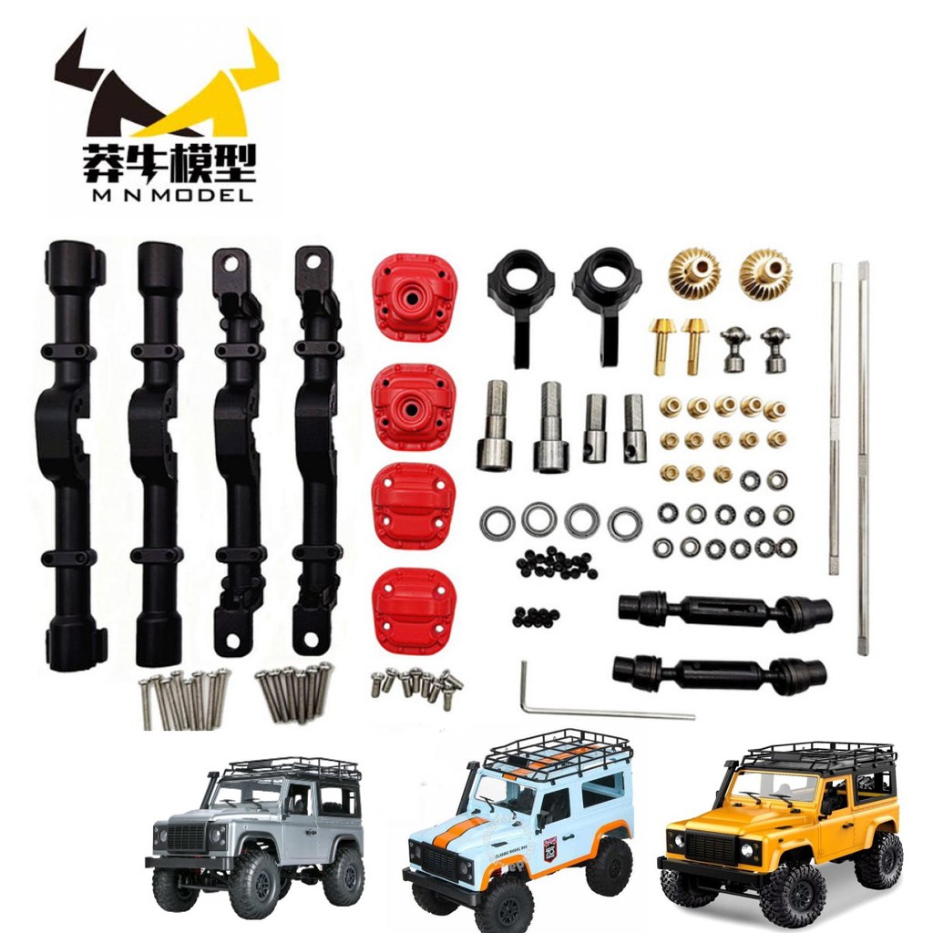 für MN D90 D91 D96 MN99S 1/12 RC Auto Upgrade Teile Metall Zugstange