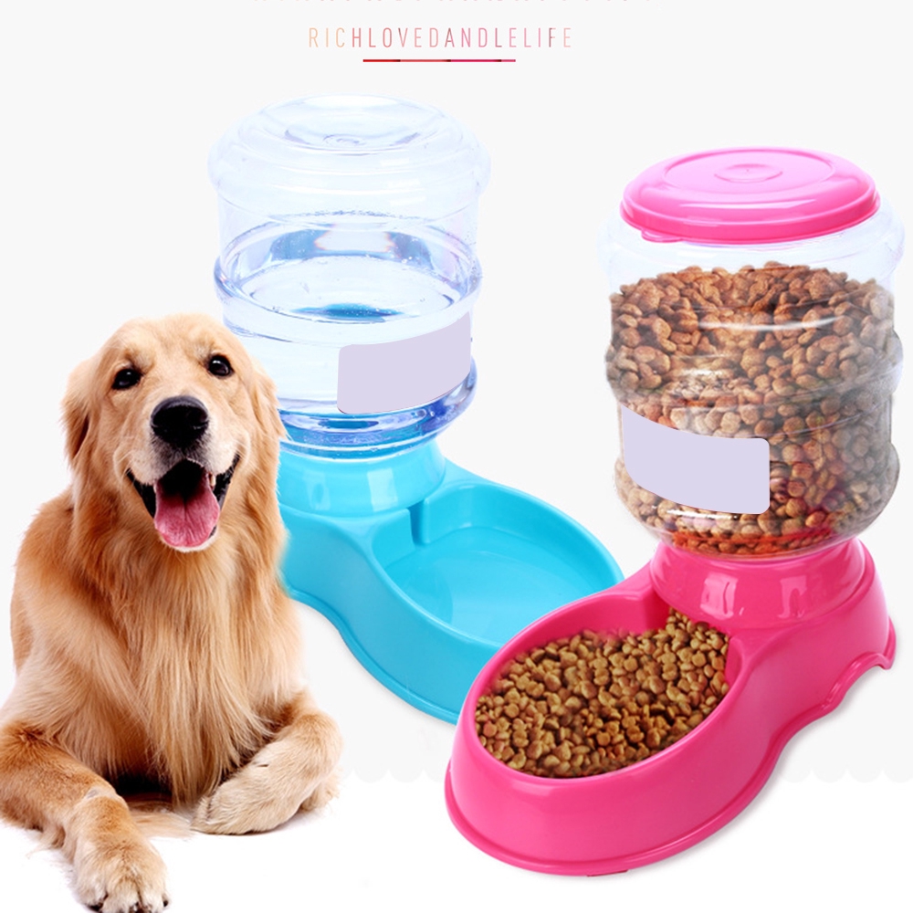 Uu Pet Feeder Water Dispenser 3 5l Large Automatic Cat Dog Food