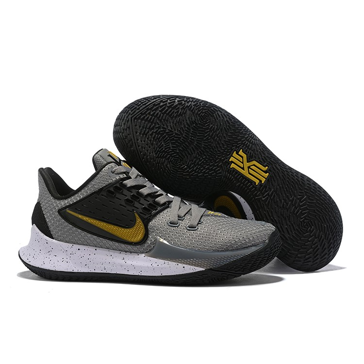 kyrie low black and gold