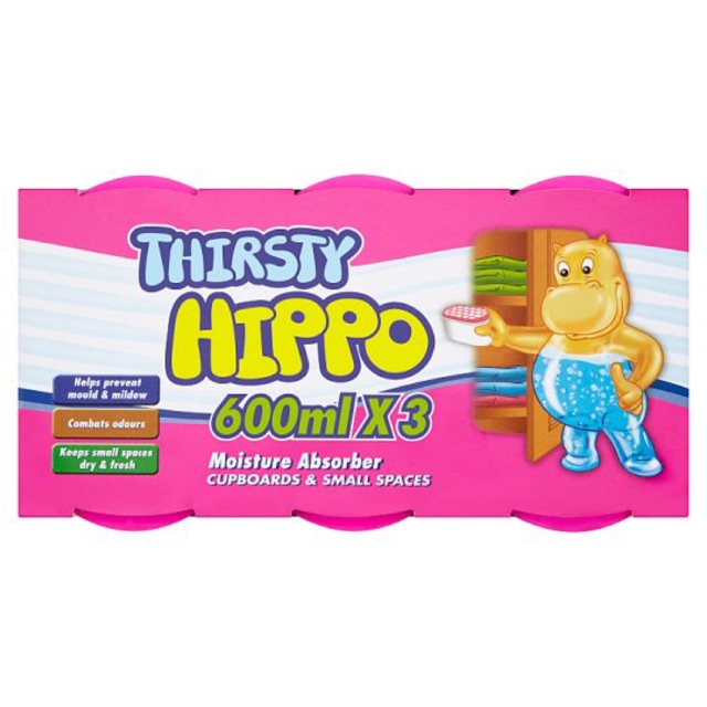 Thirsty Hippo Moisture Absorber 3 x 600ml Shopee Malaysia
