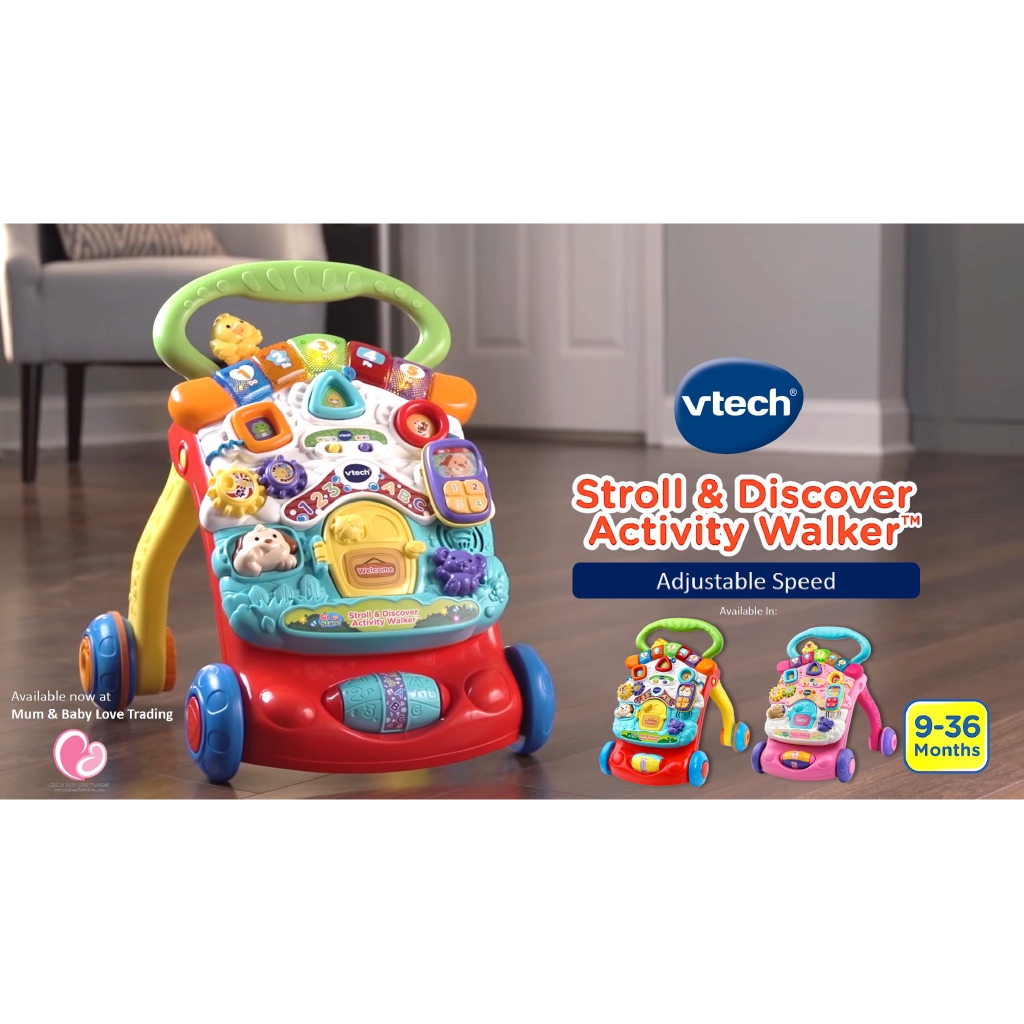 vtech stroll and discover activity walker