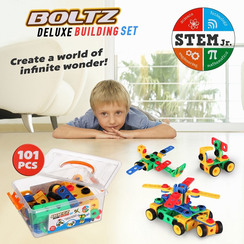 101 piece stem toys kit