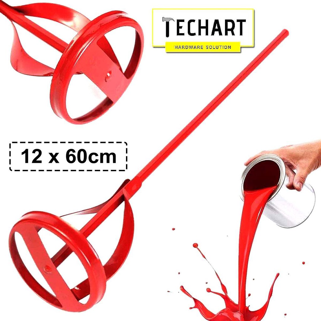 Paint Mixer Paint Pot Plaster Mixer Stirrer Mixing Mix Paddle DIY Whisk