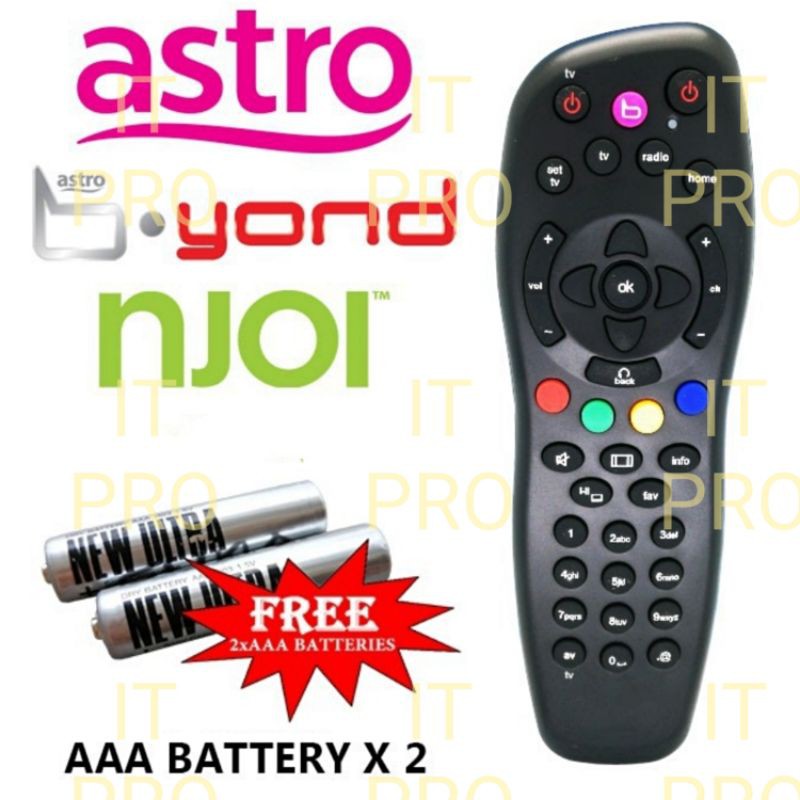 PRO?PRO? 6 in 1 BEYOND (NO Recording) NJOI DECODER Replacement Remote  control | Shopee Malaysia