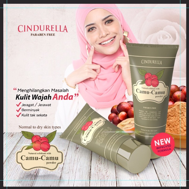 Promosi Cindurella Camu Camu Moringa Shopee Malaysia