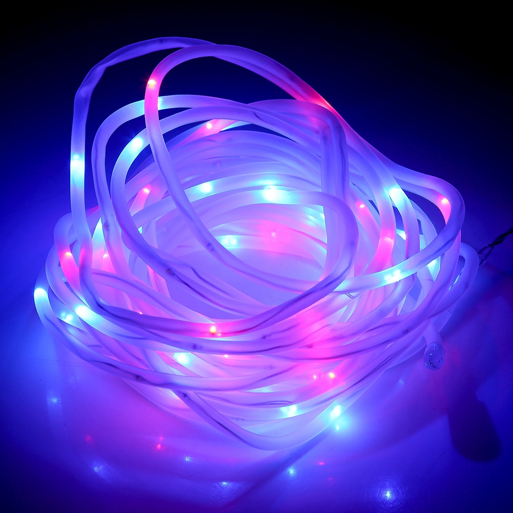 Clearance Waterproof 136 Led Dimmable String Rope Lights Colorful