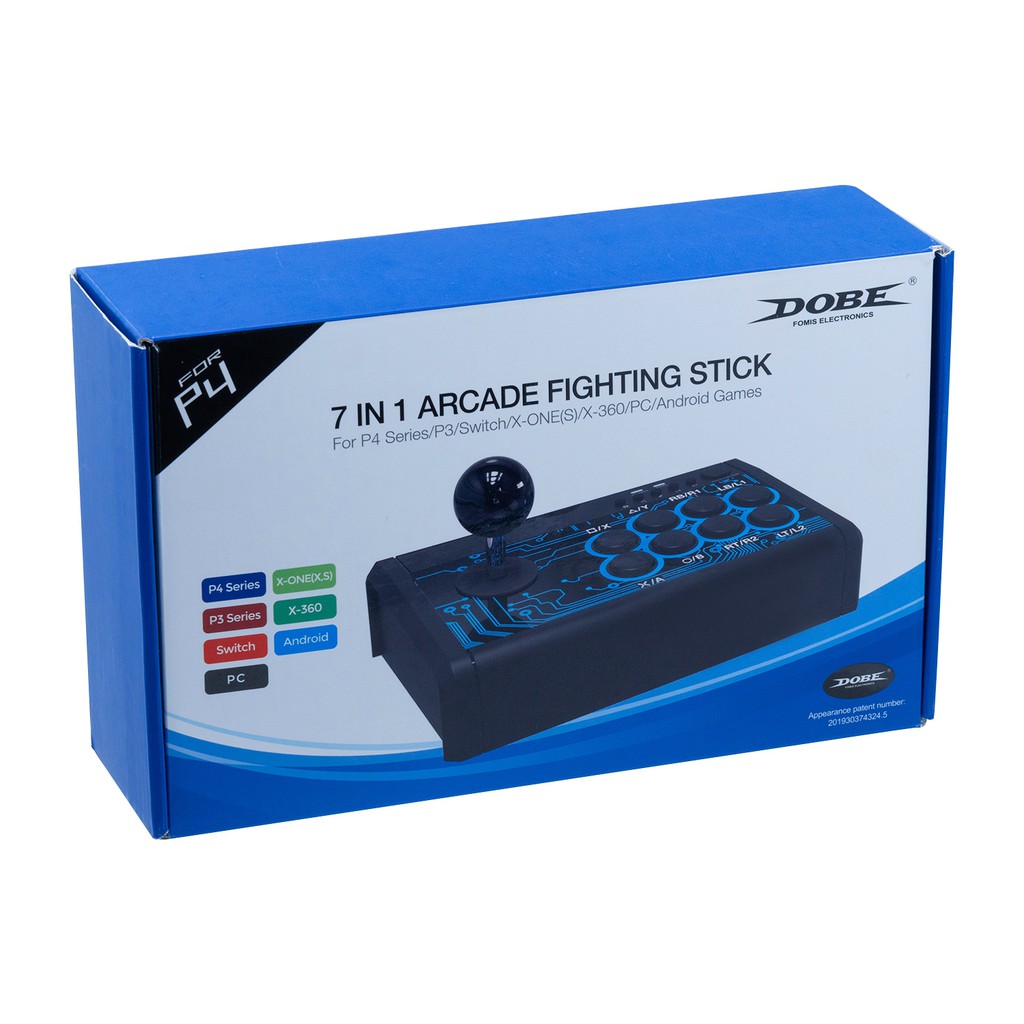 DOBE 7 In 1 Mini Arcade Fighting Stick for PS4/PS3/Xbox One/Xbox  360/Nintendo Switch/Android/Windows PC | Shopee Malaysia