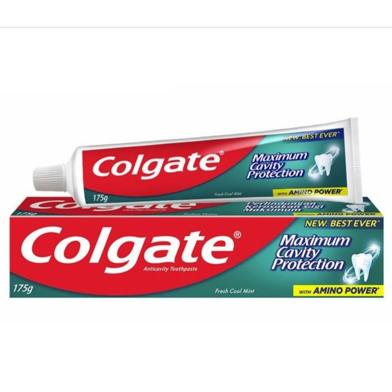 Colgate Maximum Cavity Protection Fresh Cool Mint Toothpaste (2 x 180g