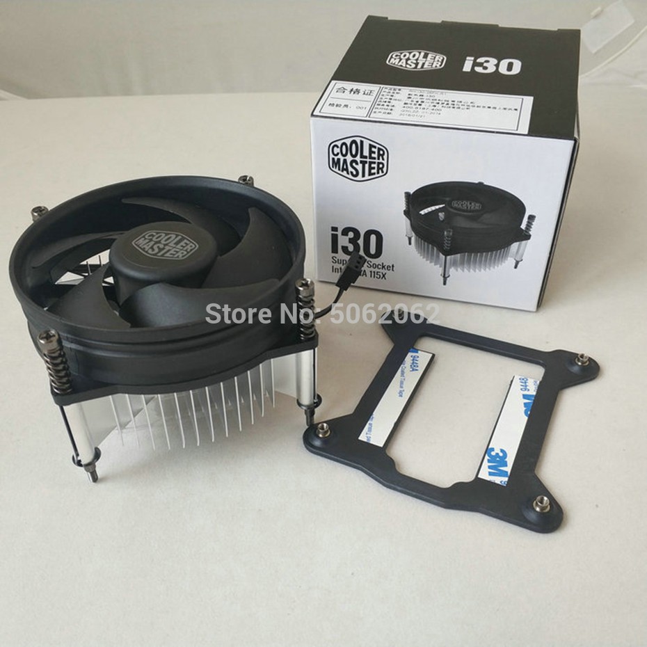 Cooler Master i30 CPU Cooler Intel LGA 1156/1155/1151/1150 Shopee