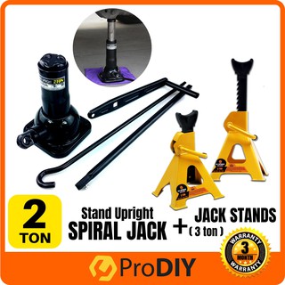 floor jack and jack stand combo