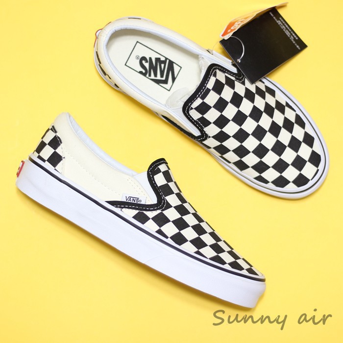 vans slip on chess