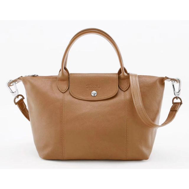 longchamp leather tote bag